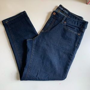Lands End jeans size 14. Dark wash.